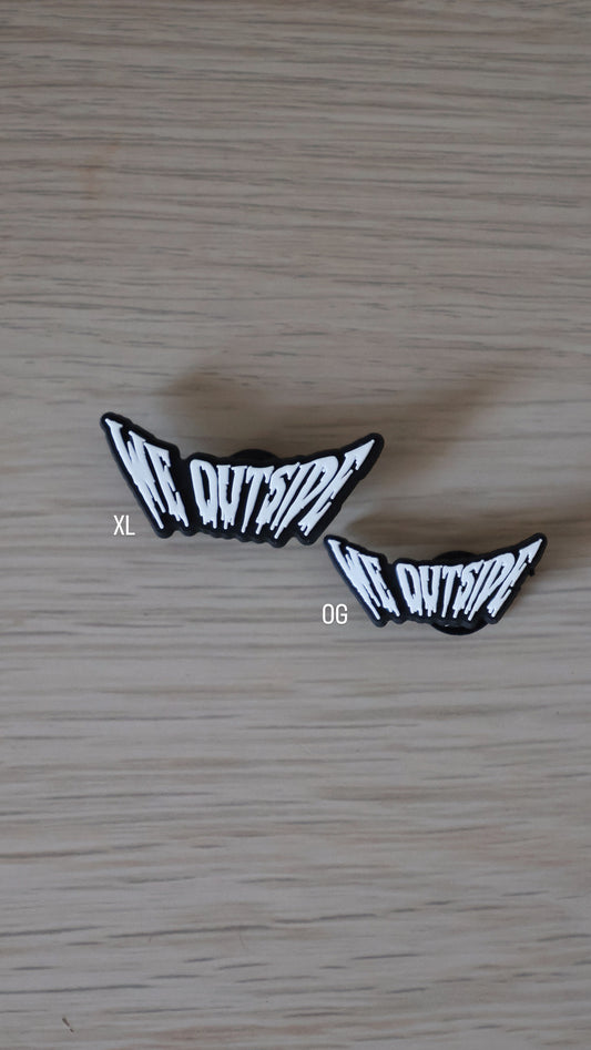 XL WE OUTSIDE CROC CHARMS